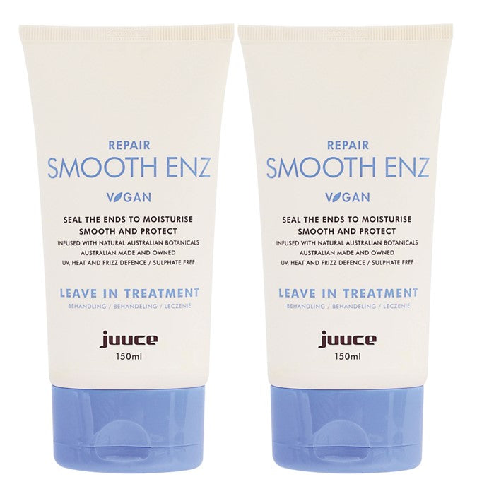 Juuce Smooth enz seal the ends to moisturise Smooth Protect 150ml x 2 Juuce Styling - On Line Hair Depot