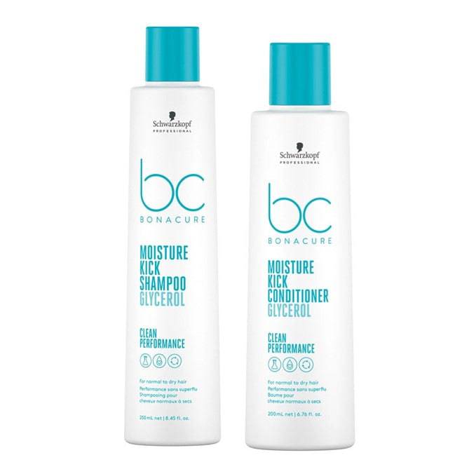 Schwarzkopf BC Bonacure Moisture Kick Shampoo & Conditioner Duo - Australian Salon Discounters