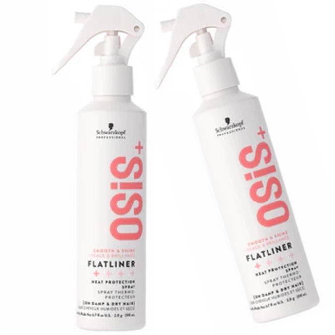 Schwarzkopf Osis + Flatliner Heat Protection Spray 200ml x 2 - Australian Salon Discounters