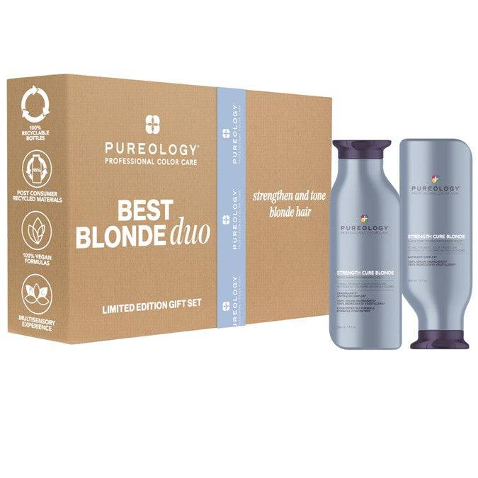 Pureology Strength Cure Best Blonde Shampoo and Conditioner Duo - Australian Salon Discounters