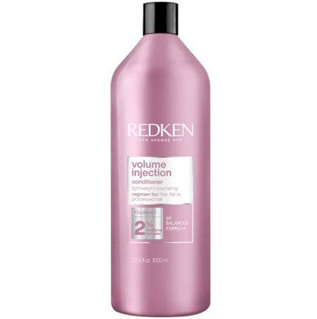 Redken Volume Injection Conditioner 1lt for fine or flat hair in need of volume or lift - On Line Hair Depot