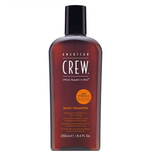 Ameriacn Crew Daily shampoo 250ml + 100ml Travel Size - On Line Hair Depot