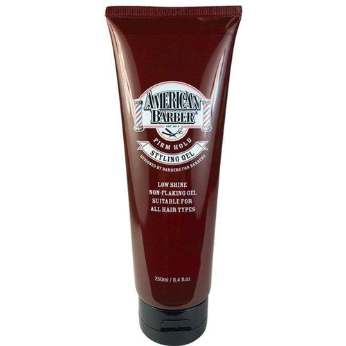 American Barber Firm Hold Styling Gel 250ml - Australian Salon Discounters