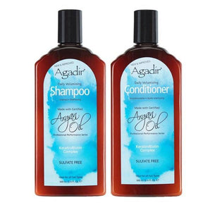 AGADIR MOROCCAN ARGAN OIL Daily Volumizing SHAMPOO & CONDITIONER 400ml DUO - On Line Hair Depot