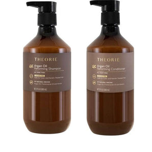 Theorie Argan Oil Reforming Hair Shampoo and Conditioner 800 ml Duo - On Line Hair Depot