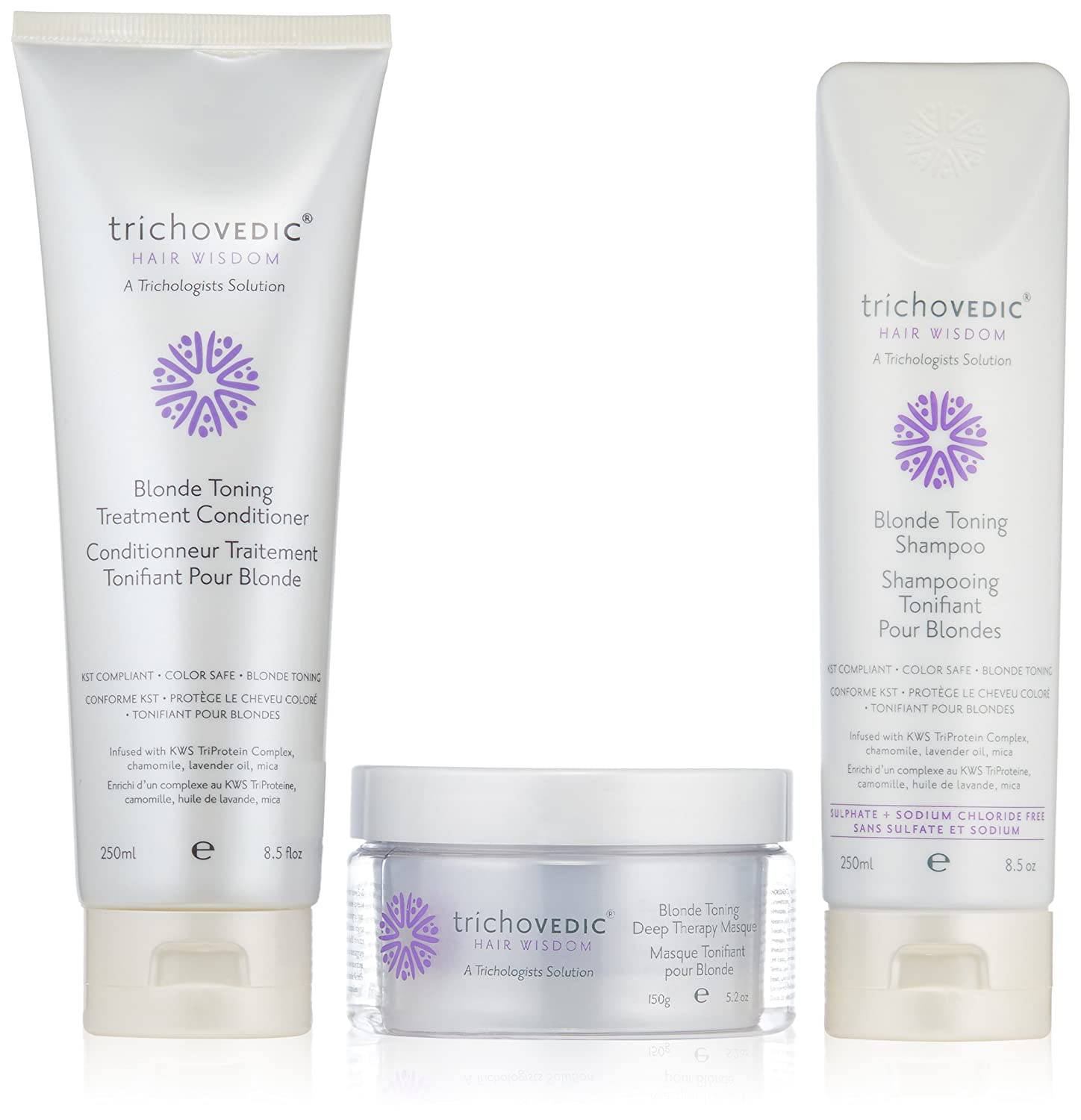 Trichovedic Blonde Keratin after care Pack Combo - Australian Salon Discounters