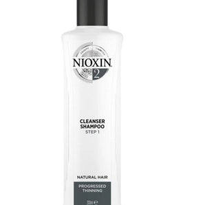 Nioxin Professional System 2 Cleanser Shampoo Normal/Fine Natural Hair 300ml - On Line Hair Depot