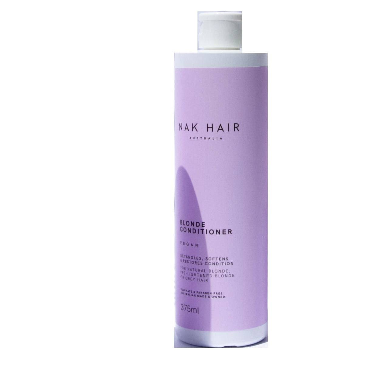 Nak Blonde Plus Shampoo, Conditioner, Platinum Blonde Treatment Trio Pack - On Line Hair Depot