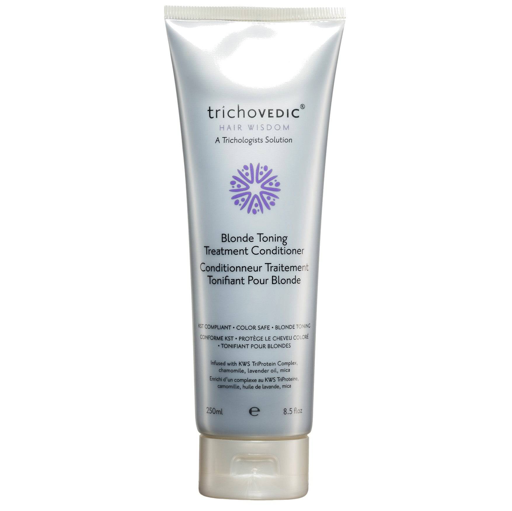 Trichovedic Blonde Toning Treatment Conditioner 250ml - Australian Salon Discounters
