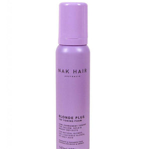 Nak Blonde Plus 10v Toning Foam 100 g - On Line Hair Depot