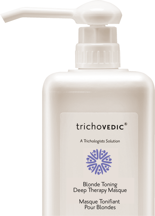 Trichovedic Blonde Toning Deep Therapy Masque 2lt - On Line Hair Depot