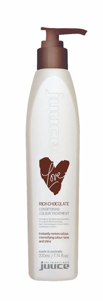 Juuce Love Conditioning Colour Treatment Rich Chocolate 220 ml - On Line Hair Depot