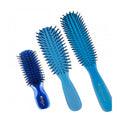 Duboa Brush Blue Triple Pack Large, Medium, Small made in Japan - Australian Salon Discounters