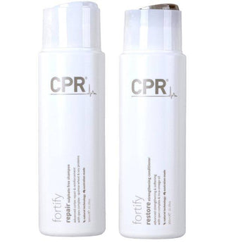 Vitafive CPR Fortify Repair Shampoo and Restore Conditioner 300ml Duo - Australian Salon Discounters
