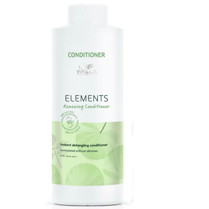 Wella Professionals Elements Renewing Shampoo and Conditioner 1000ml 1 Litre Duo - Australian Salon Discounters