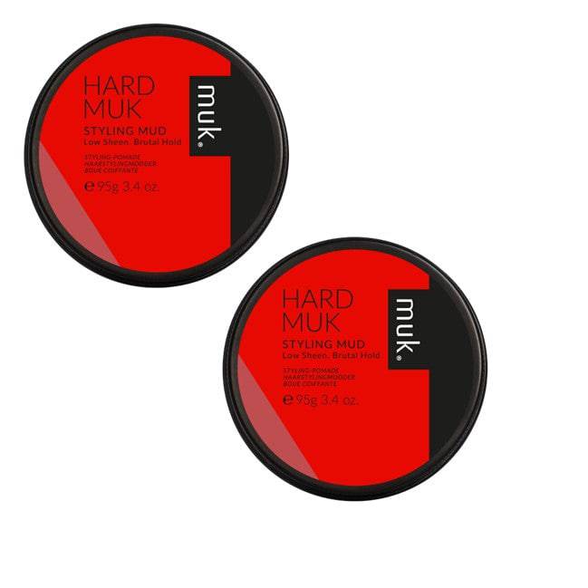 Muk Hard Muk Styling Mud 4 x 95GR Low Sheen Brutal Hold - Australian Salon Discounters
