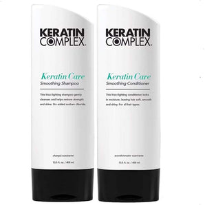 Keratin Complex Care Conditioner & Shampoo Duo 400ml each - On Line Hair Depot
