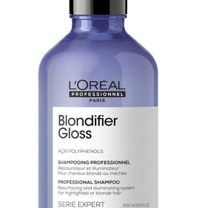 Loreal Serie Expert Blondifier Gloss Shampoo 300ml - On Line Hair Depot