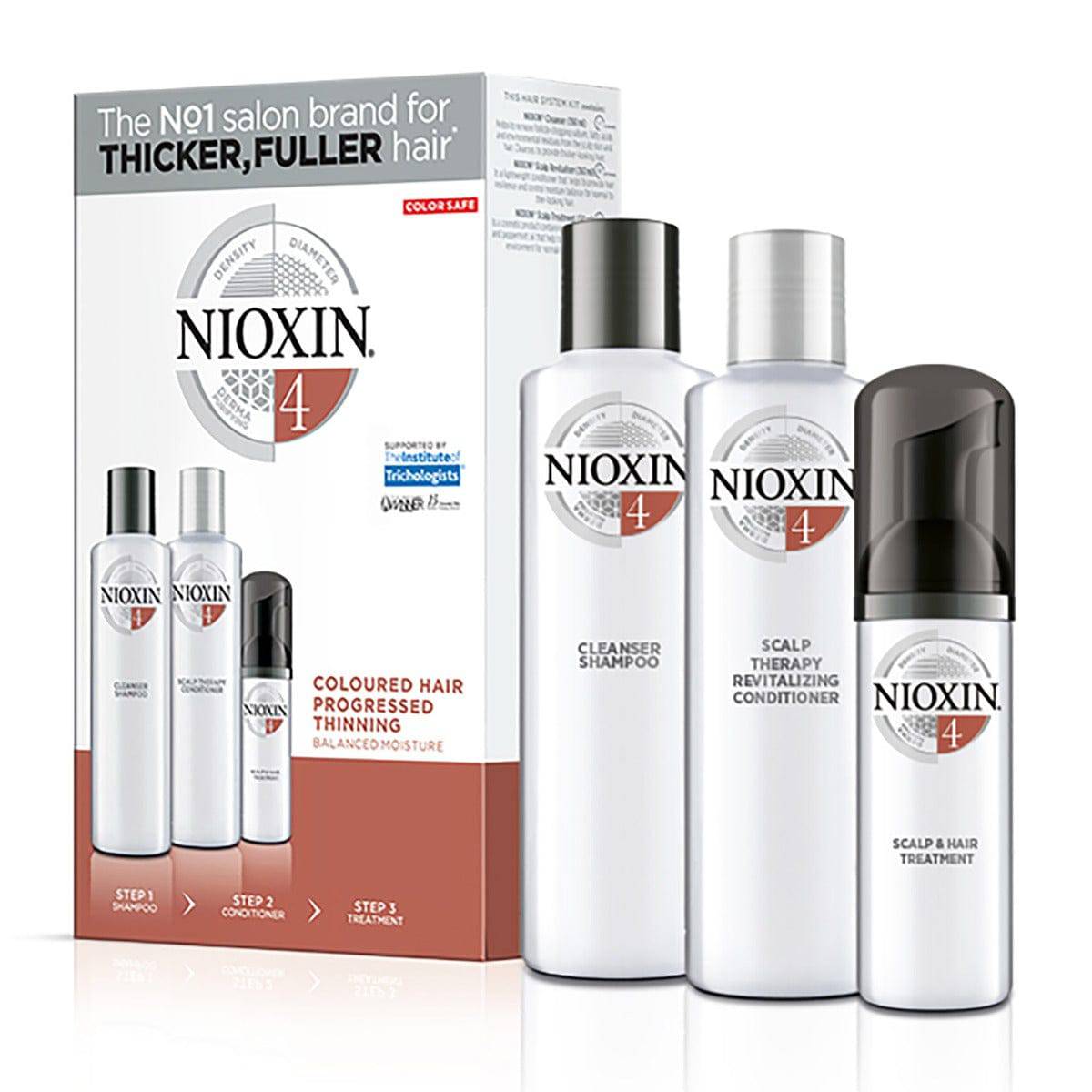 Nioxin System 4 Trial Kit - Australian Salon Discounters