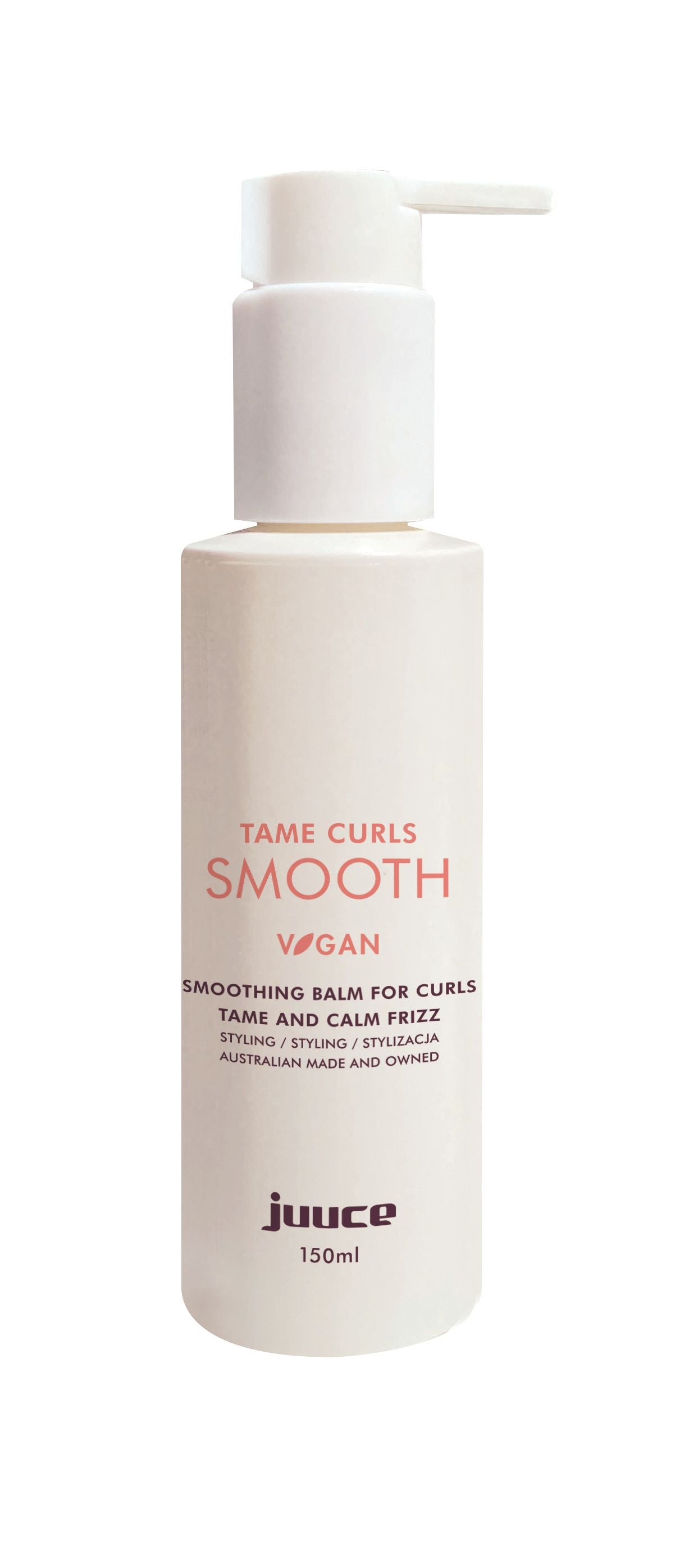Juuce Tame Curls Smooth Smoothing Balm 150 ml Tame Curl Shine calm frizz Juuce Styling - On Line Hair Depot
