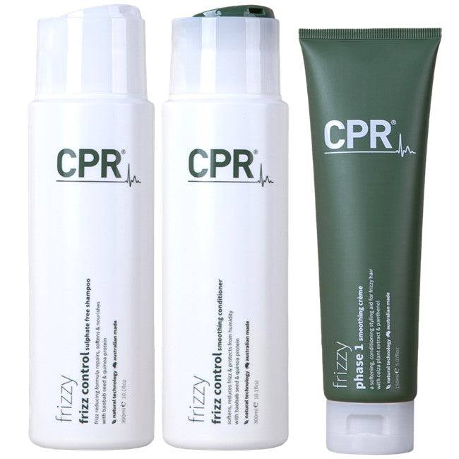 Vitafive CPR Frizzy Shampoo Conditioner Phase 1 Trio - Australian Salon Discounters
