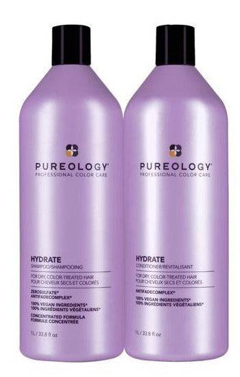 Pureology Hydrate Shampoo and Conditioner 1000ml of each - Australian Salon Discounters