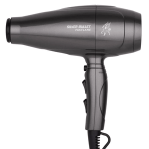 Silver Bullet Fastlane Professional Hair Dryer Charcoal - 2000 Watts - On Line Hair Depot