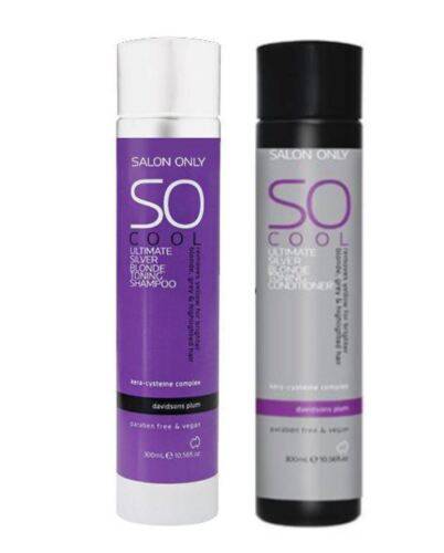 SO Salon Only SO Cool Duo Pack The ultimate silver blonde toning range - Australian Salon Discounters