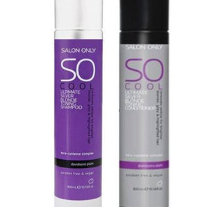 SO Salon Only SO Cool Duo Pack The ultimate silver blonde toning range - Australian Salon Discounters