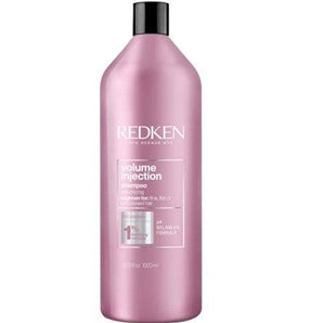 Redken Volume Injection Shampoo and Conditioner 1lt Duo Pack for fine or flat hair in need of volume or lift - On Line Hair Depot