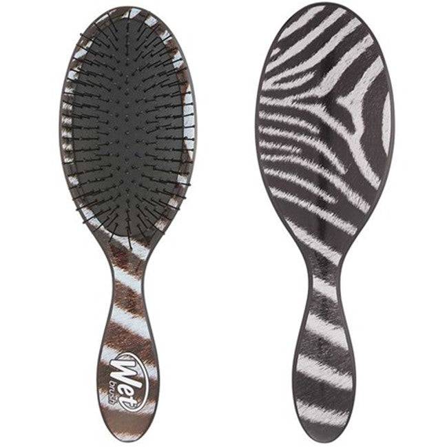 The Wet Brush Original Detangler- Safari Zebra x 1 - Australian Salon Discounters